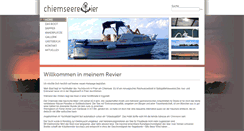 Desktop Screenshot of chiemseerevier.de