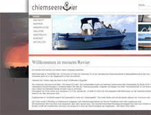 Tablet Screenshot of chiemseerevier.de